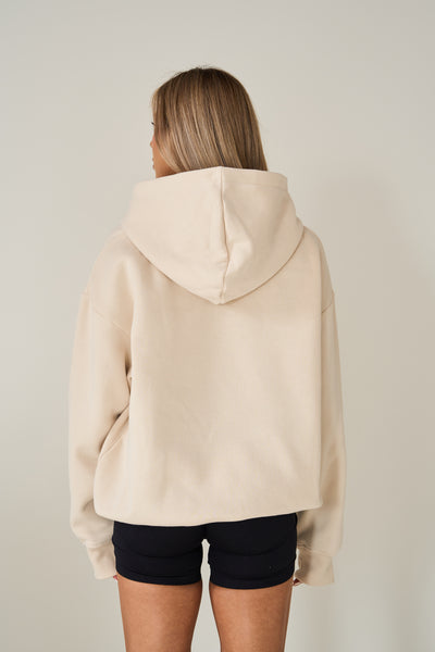 oversized hoodie tracksuit set oat
