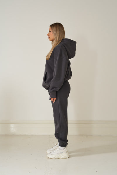Oversized Hoodie , Charcoal
