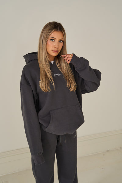Oversized Hoodie , Charcoal