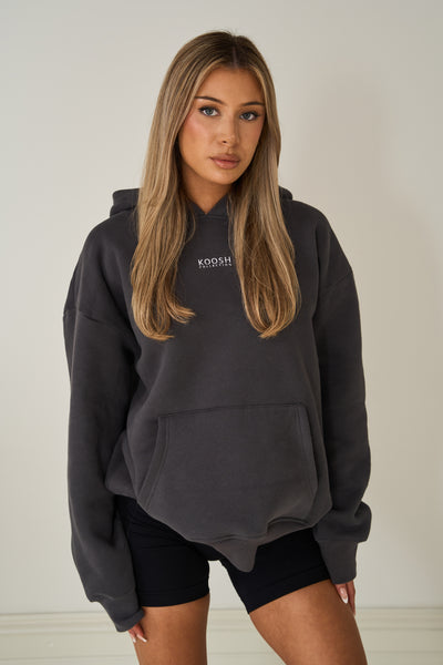 Oversized Hoodie , Charcoal