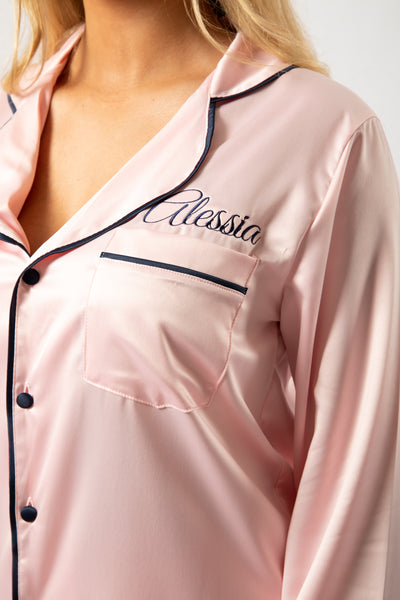 personalised pyjamas - womens pyjama sets - bridal pyjamas 