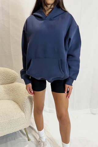 Koosh Oversized Hoodie - Navy