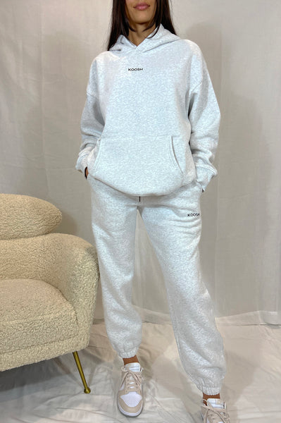 Koosh Oversized Hoodie - Grey Marle 2.0
