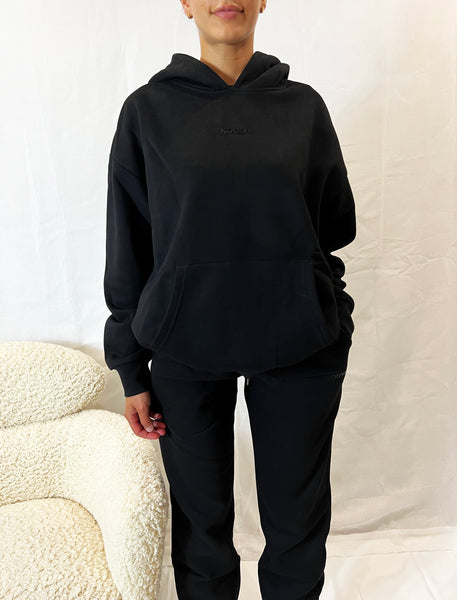 Koosh Oversized Hoodie - Black