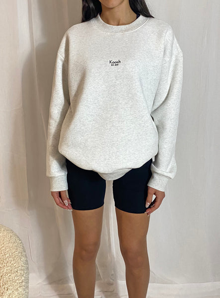 Koosh Sweater - Grey Marle