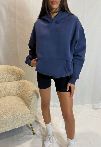Koosh Oversized Hoodie - Navy