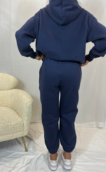 Koosh Oversized Hoodie - Navy